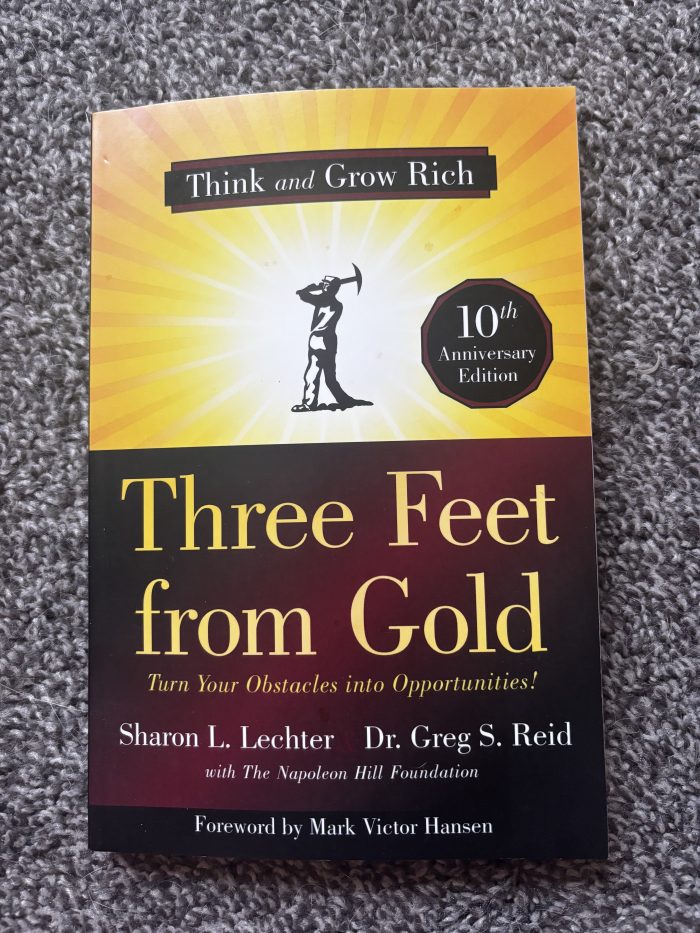 Three feet from gold
